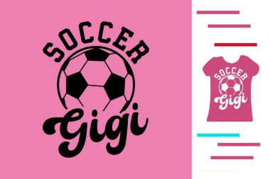 futbol gigi t-shirt tasarımı