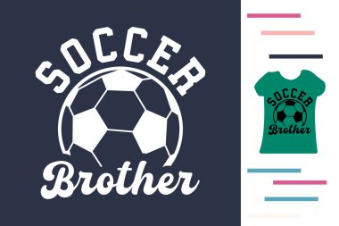 futbol kardeşi tişört tasarımı