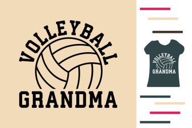 Voleybol büyükannesi gömleği tasarımı