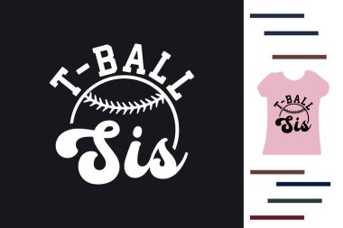 T-ball kardeş tişörtü tasarımı