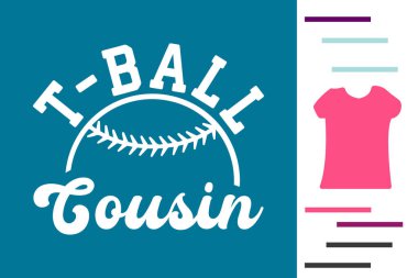  T-ball teyze t-shirt tasarımı