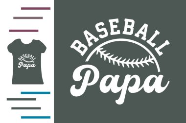 beysbol baba t-shirt tasarımı