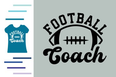 Futbol koçu tişört tasarımı