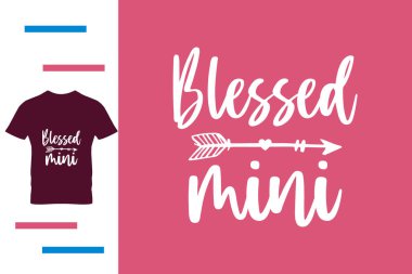 Kutsanmış mini tişört tasarımı