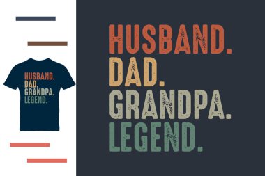 Büyükbaba efsanesi tişört tasarımı 