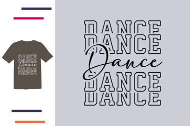 dans takımı t-shirt tasarımı