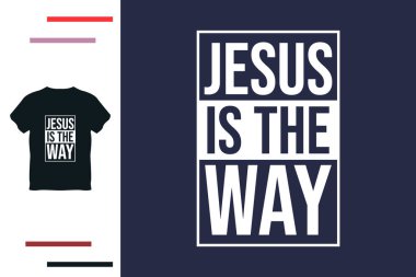 Tişört tasarımı İsa 'nın işidir.