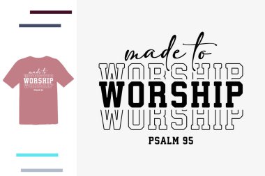 Tişört tasarımına tapmak için yapıldı