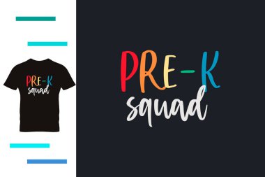 Anaokulu takımı tişört tasarımı