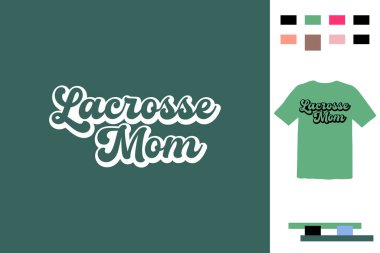 Lacrosse Mom 'ın gömlek tasarımı