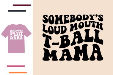 T-ball Mama t-shirt tasarımı