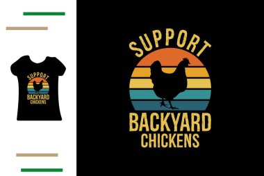 Arka bahçenizdeki tavukları destekleyin.