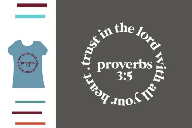 İncil dizaynı t-shirt tasarımı