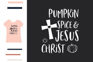 Kabak Baharatı ve İsa 'nın tişört tasarımı