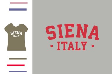 siena italy t-shirt tasarımı