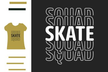 Kaykay takımı gömlek tasarımı