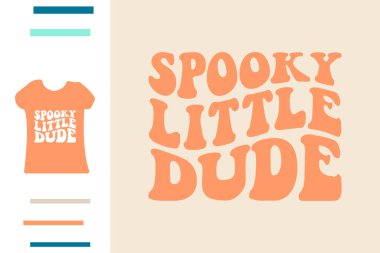 Ürkütücü küçük züppe tişört tasarımı