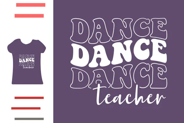 dans öğretmeni t-shirt tasarımı