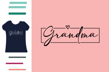 En iyi büyükanne gömleği tasarımı.