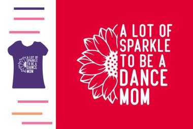 Tişört tasarlamak için fazla ışıltılı.