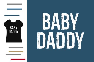 Bebek babası, yeni baba t-shirt tasarımı 
