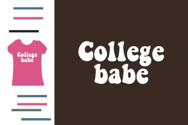  Üniversiteli bebek t-shirt tasarımı