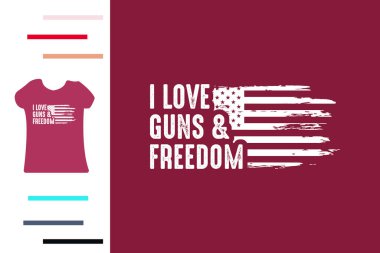Silahları ve gömlek tasarımını seviyorum. 