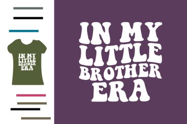 Küçük kardeşimin gömlek tasarımında.