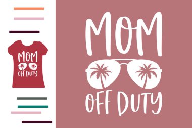 Anne izinli t-shirt tasarımı