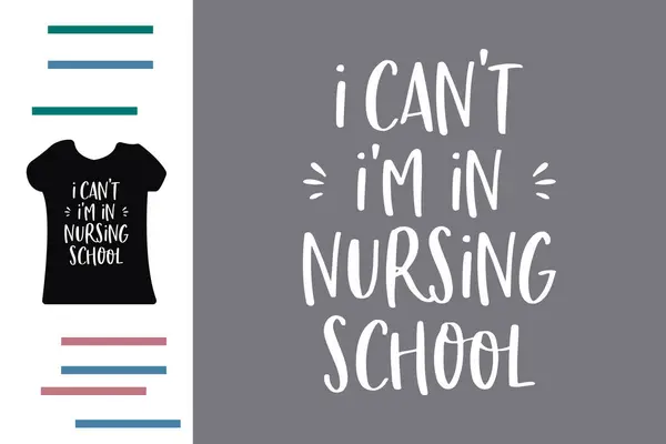 Hemşire okulu t-shirt tasarımı