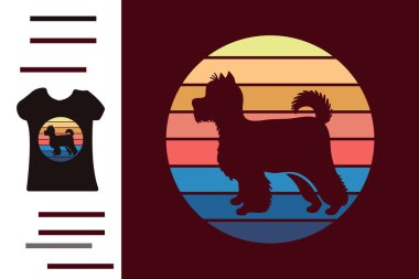 Yorkshire Terrier köpek tişörtü tasarımı