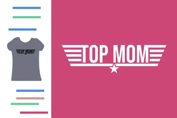 En iyi anne tişört tasarımı.