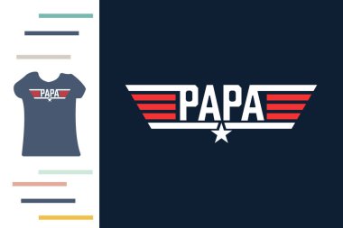 Amerikan baba t-shirt tasarımı