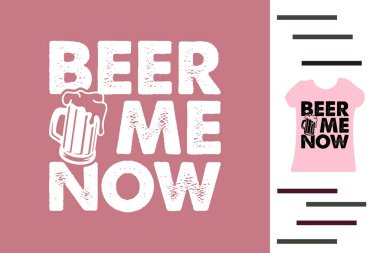 Gömlek tasarımı için bira ver.