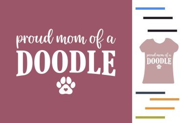 Tişört tasarımının gururlu annesi.