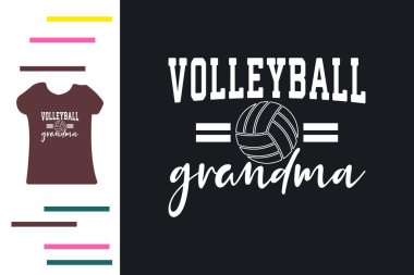 Voleybol büyükannesi gömleği tasarımı