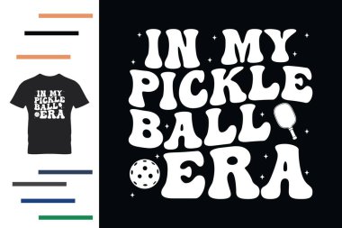 Pickleball dönemimde t-shirt tasarımımda
