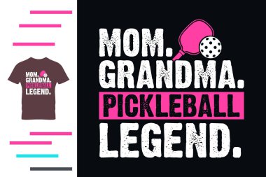 Pickleball büyükanne gömleği tasarımı