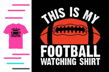 Bu benim futbol tişörtüm.