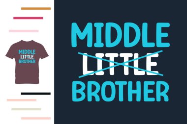 Ortanca kardeş tişört tasarımı