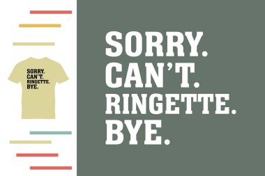 Ringette player t shirt tasarımı