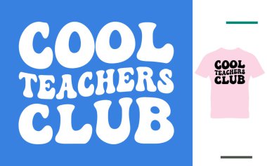 Havalı öğretmenler kulübü tişört tasarımı