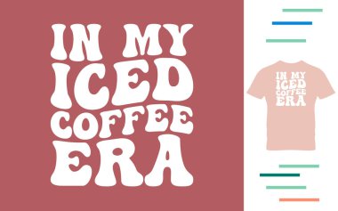 Buzlu kahve dönemimde gömlek tasarlamıştım.