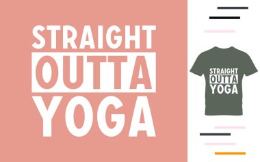 Yoga aşığı t-shirt tasarımı