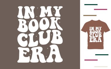 Kitap kulübümün gömlek tasarımında.