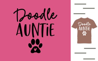 Doodle teyze t-shirt tasarımı