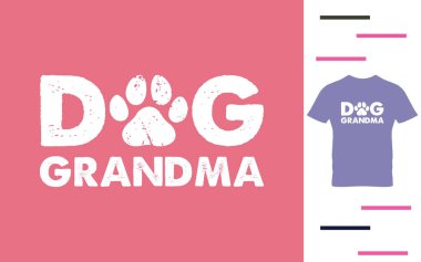 Köpek büyükanne gömleği tasarımı.