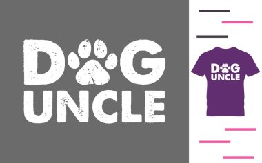 Köpek amca t-shirt tasarımı