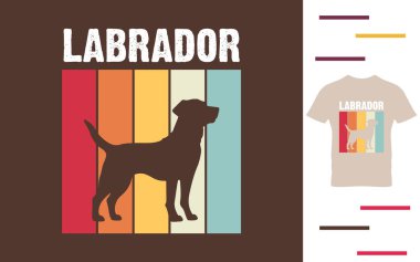 Labrador köpek sever gömlek tasarımı