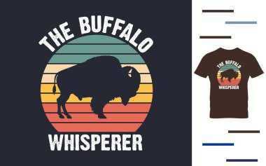 Bufalo gömleği tasarlıyor.